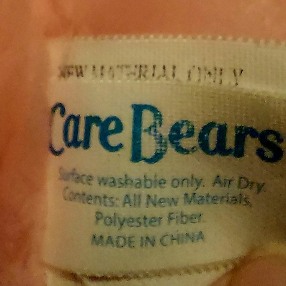 Vintage 2002 Care Bears Cheer Bear stuffy by play along - Picture 2 of 9